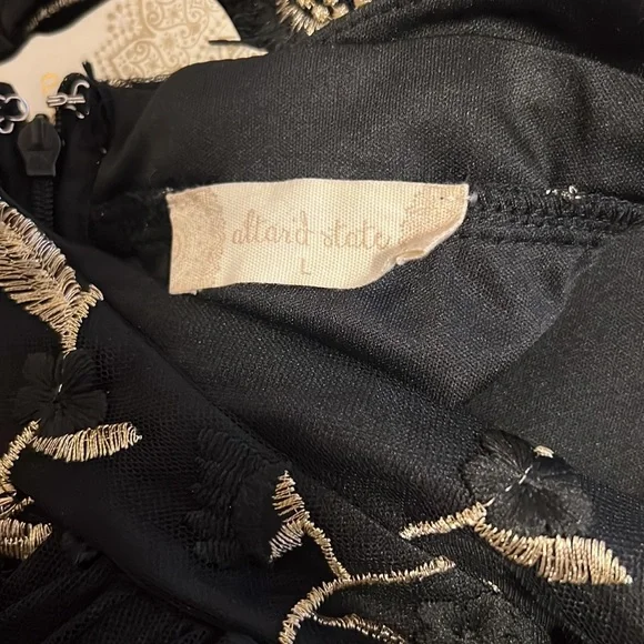 Floor length black formal dress - Picture 4 of 9